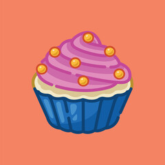 sweet and cute food vector