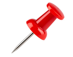  Red Push Pin PNG Transparent Background