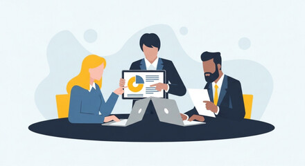 group of business people