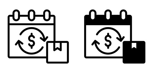 Subscription Product Icon Collection line & Mixed Style 