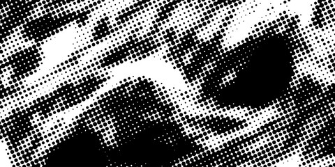 Fototapeta premium halftones background.Distress Dirty Damaged Spotted Circles Overlay Dots Texture . Grunge Effect .