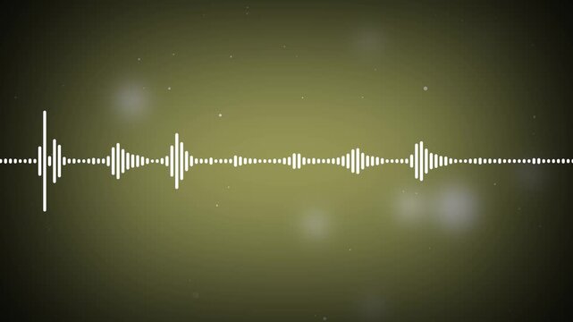 Sound wave rhythm background, technology concept, Sound waves Music equalizer on dark blue background. Waveform pattern for music player, podcast, voice message, music animation background