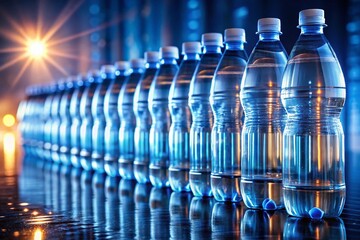 Still Life Photography: Rows of Clean Water Bottles, Emotional Connection