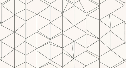 Geometric pattern of intersecting lines on a light background.