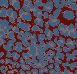 Leopard print. Vector seamless pattern. Animal skin background with black and brown spots on beige backdrop. Abstract exotic safari texture. Jaguar, leo, puma cheetah fur pattern. Repeat design