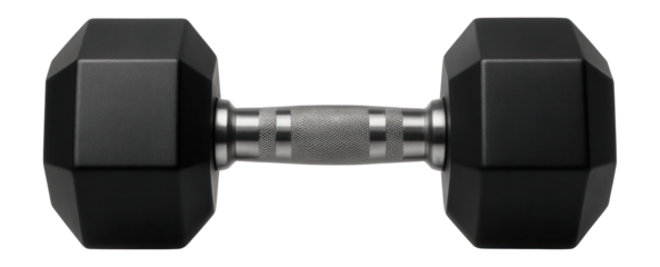 Dumbbells on a white background.