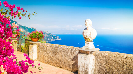 Ravello village, Amalfi coast of Italy