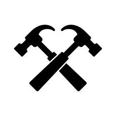 Two Crossed Hammers Symbol