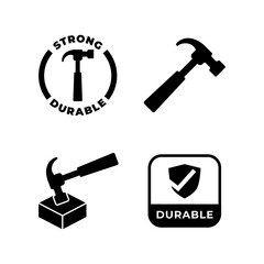 Collection of Four Strong Icons