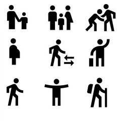 Set of People Icons