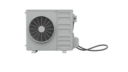Air conditioning unit, compact design, modern appliance, energy efficient, cooling system, home comfort