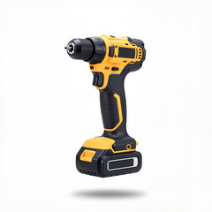 Cordless screwdriver in modern design for repair and finishing  
