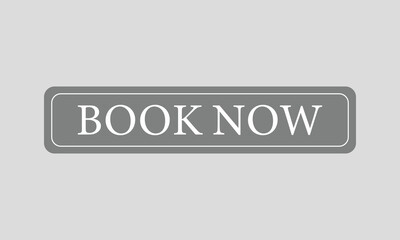 Book now button. web template, speech bubble, banner label book now. sign icon vector illustration . Eps 10. 