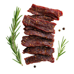 Spicy Beef Jerky with Rosemary 