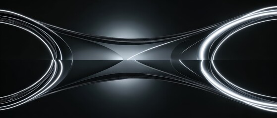 HDRI environment map with bright lights for rendering, suitable for branding, events, and innovative designs