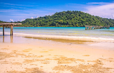 tropical beach in thailand