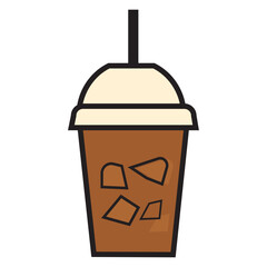 Iced Coffee Cup Icon