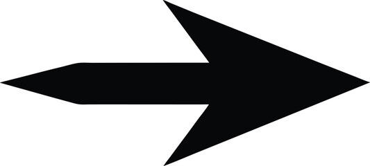 Forward arrow vector icon.