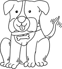 sketch dog