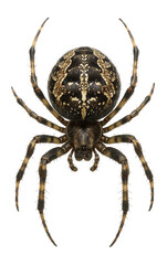 Spider with detailed pattern on its body.