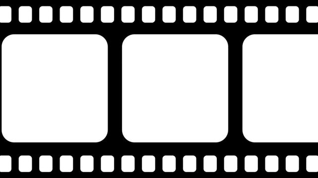 움직이는 필름 배경