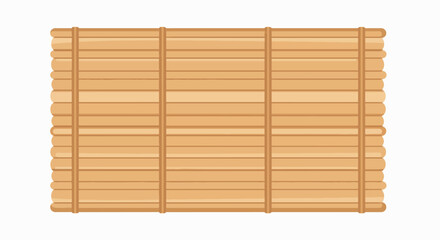 Rustic Bamboo Sushi Rolling Mat:  Natural Texture for Culinary Crafts