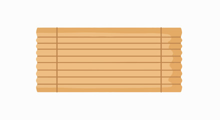 Rustic Bamboo Sushi Rolling Mat: Craft & Cuisine