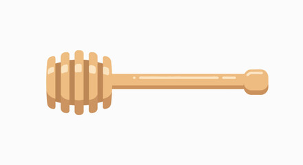 Rustic Honey Dipper: Sweet Simplicity Icon