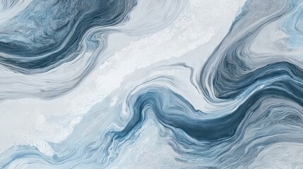 Obraz premium Polar landscape pattern for seamless applications, great for websites, prints, and environmental projects