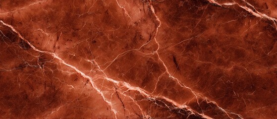 Red brown marble background, seamless marble pattern, tileable marble texture, terracotta color, natural stone with white veins - elegant, warm, earthy, and rustic aesthetic. 