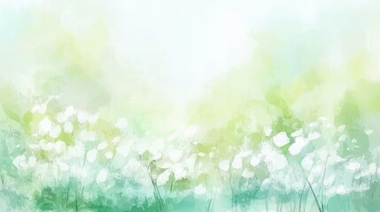Spring nature background with abstract foliage, perfect for editorial, events, and harmonious projects