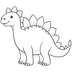 Ankylosaurus vector illustration