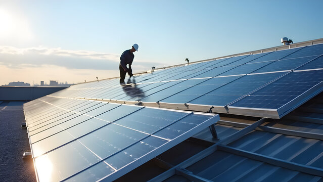 Clean energy solution for commercial building