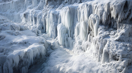 Majestic Frozen Waterfalls Nature's Icy Masterpiecesin Winter Wonderland Landsapes Await Adventurous Exporers Seeking BreathtakingScenic Views and Tranquil erenity