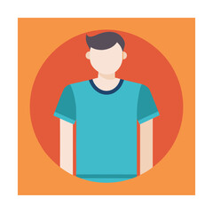 Man t shirt avatar