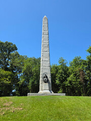 Minesota Memorial at Vicksburg National Military Park with USS Cairo and National Cemetery...