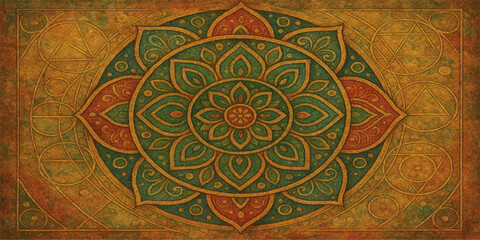 Traditional Thai art and architecture with intricate patterns and gold details