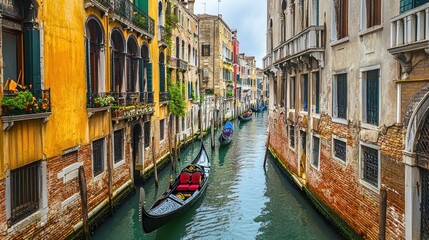 Venetian canal scene