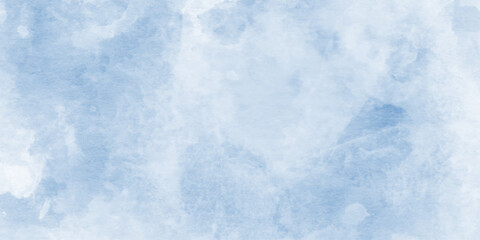 The soft blue watercolor background, blue sky in grunge style,blue sky with clouds. Light sky blue shades watercolor background, grunge blue background, with subtle gradients and textures.