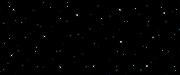  Stars, space and night sky.