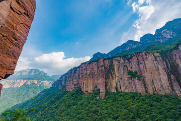 Guoliang Village Canyon, Wanxian Mountain Scenic Area, Taihang Mountains, Linzhou, Anyang City, Henan Province