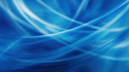 Naklejka premium Dynamic Blue Abstract Background with Swirling Light Streaks and Energy Flow image photo