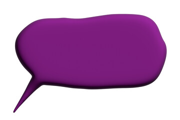 3d speech bubble Blank empty message box Textbox frame for banners, price tags, stickers, design