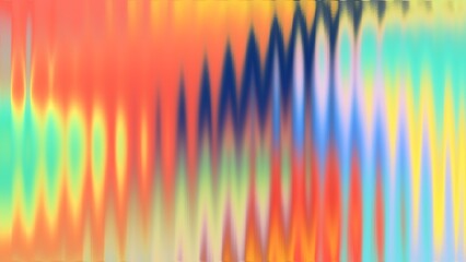 Vibrant Abstract Vertical Wave Pattern With Rainbow Colors And Blurry Effect background gradient