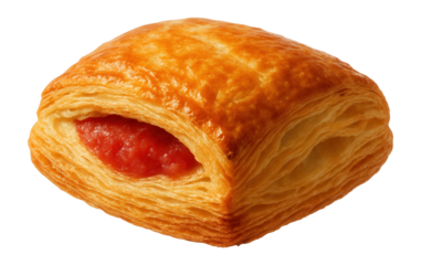 Flaky pastry with guava filling.