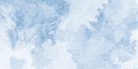 Blue pastel marble watercolor texture background,  blue watercolor texture surrounding with various clouds or fog,white backdrop concrete texture,top counter top-view of natural tiles stone in luxury,