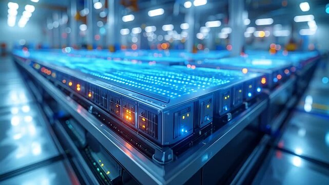 High-Performance Computing Data Center Servers.