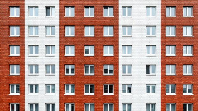 Digital twin of a city building texture, realistic facades, pixelated details, virtual cityscape.  - Powered by Adobe