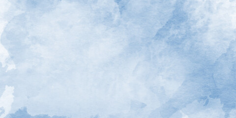 Blue pastel marble watercolor texture background,  blue watercolor texture surrounding with various clouds or fog,white backdrop concrete texture,top counter top-view of natural tiles stone in luxury,