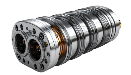 Complex, metallic machine component